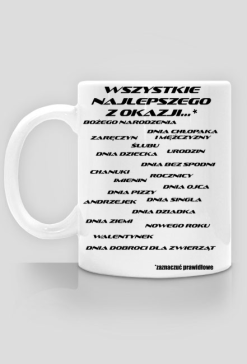 Kubek na każdą okazję (dla niego)
