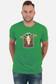 Baby Yoda Ice Cream Star Wars - męski tshirt