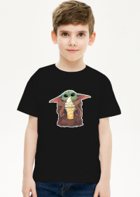 Baby Yoda Ice Cream Star Wars - dziecko tshirt