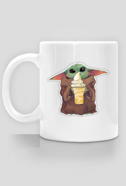 Baby Yoda Ice Cream Star Wars - kubek