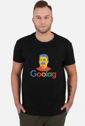 Koszulka męska Goolag - parodia firmy Google