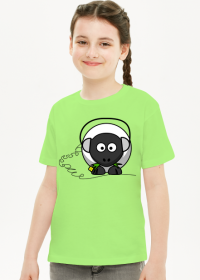 Koszulka dziewczęca Muzyczna owca