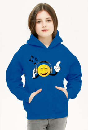 Bluza dziewczęca Muzyczna emotka
