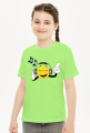 Koszulka dziewczęca Muzyczna emotka