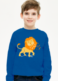 Bluza chłopięca z lwem