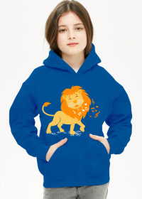 Bluza dziewczęca z lwem