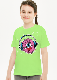 Koszulka dziewczęca Muzyczny potworek