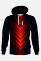 Abstract bluza z kapturem 02