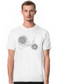 Abstract T-Shirt Męski 03 BLK