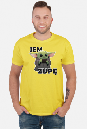 Baby Yoda Mandalorian Jem Zupę - męska