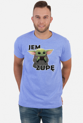 Baby Yoda Mandalorian Jem Zupę - męska