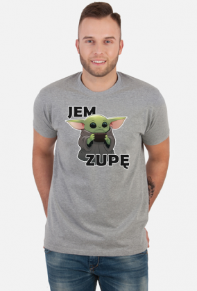 Baby Yoda Mandalorian Jem Zupę - męska