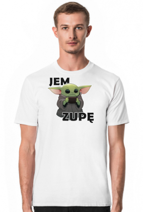 Baby Yoda Mandalorian Jem Zupę - męska