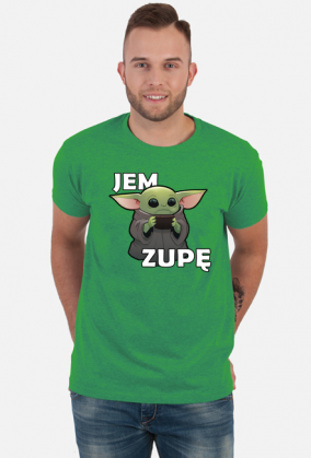 Baby Yoda Mandalorian Jem Zupę V2