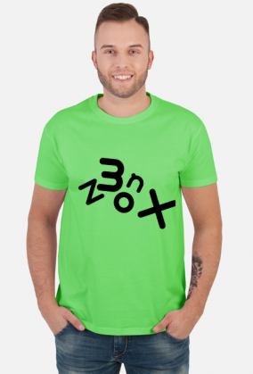 Koszulka z napisem "Z3noX"