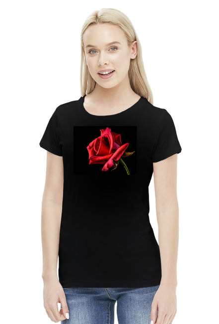 Koszulka damska Red Rose