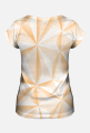 Abstract T-Shirt Damski Orange 05