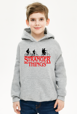 Bluza dziecięca z kapturem - Stranger Things
