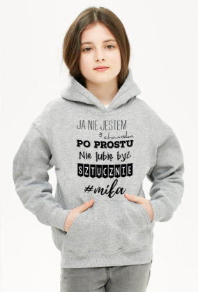 Bluza dziecięca - Ja nie jestem chamska