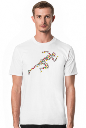 Koszulka świąteczna "Biegacz"