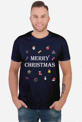 Koszulka świąteczna "Merry Christmas"