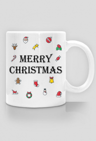 Kubek świąteczny "Merry Christmas"