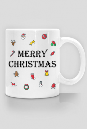 Kubek świąteczny "Merry Christmas"