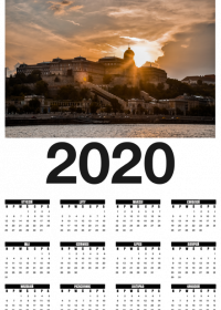 Budapest #2 Calendar