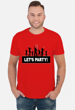 Koszulka męska Lets party