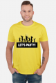 Koszulka męska Lets party