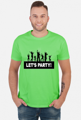 Koszulka męska Lets party