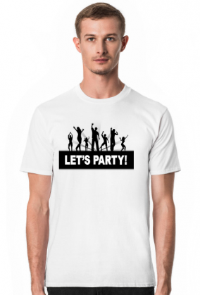 Koszulka męska Lets party