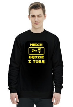 Niech waty będą z Tobą! Bluza czarna i biała