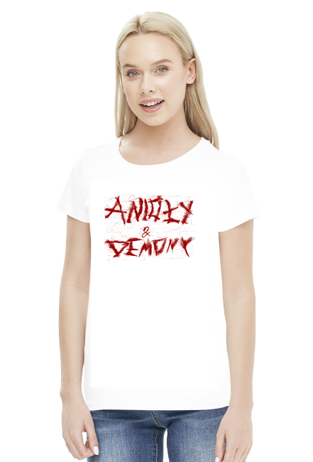 Anioły Demony T-shirt Classic WM