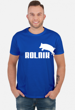 Koszulka z napisem Rolnik Pumba