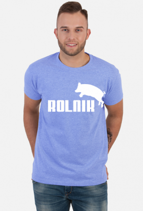 Koszulka z napisem Rolnik Pumba