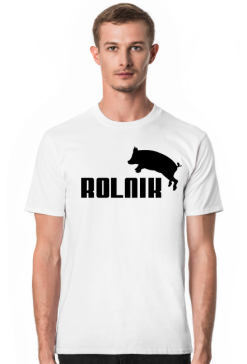 Koszulka z nadrukiem Rolnik Pumba