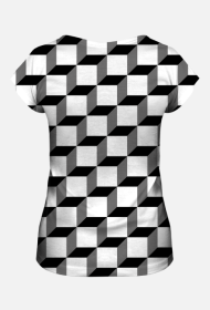 Abstrakcja Geometria Matematyka Kwadrat 3D