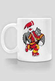 Kubek "Wiewiórka strażak"