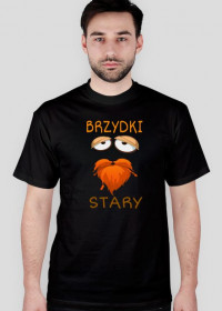 T-shirt Brzydki-Stary