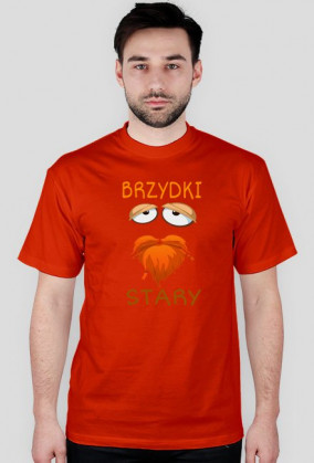 T-shirt Brzydki-Stary