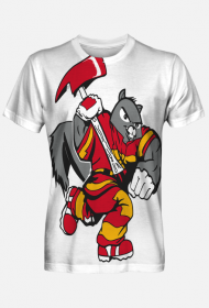 Koszulka full print "Wiewiórka strażak"