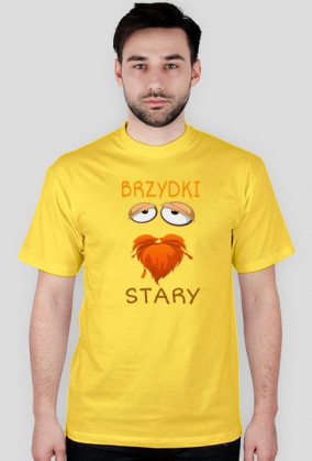 T-shirt Brzydki-Stary