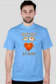 T-shirt Brzydki-Stary