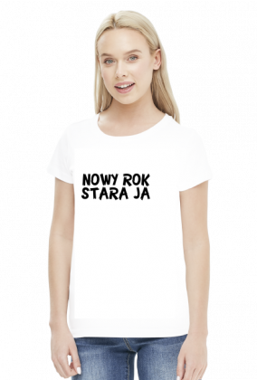 Koszulka Nowy Rok Damska