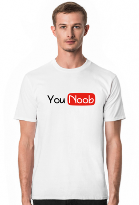 YouNoob czarny napis 'You'