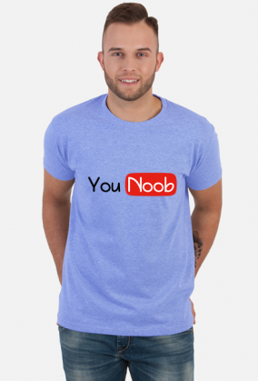 YouNoob czarny napis 'You'