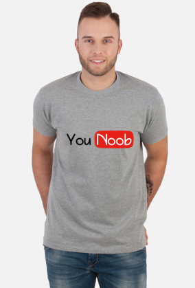 YouNoob czarny napis 'You'