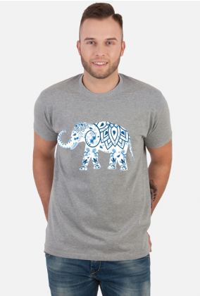 Koszulka męska z Słoniem