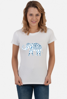 Koszulka damska z Słoniem
